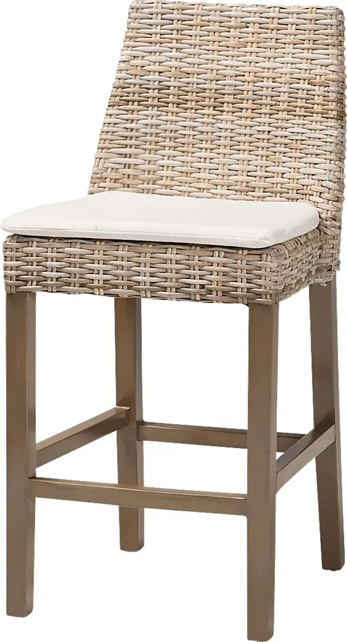 Paschall Taupe Counter Stool