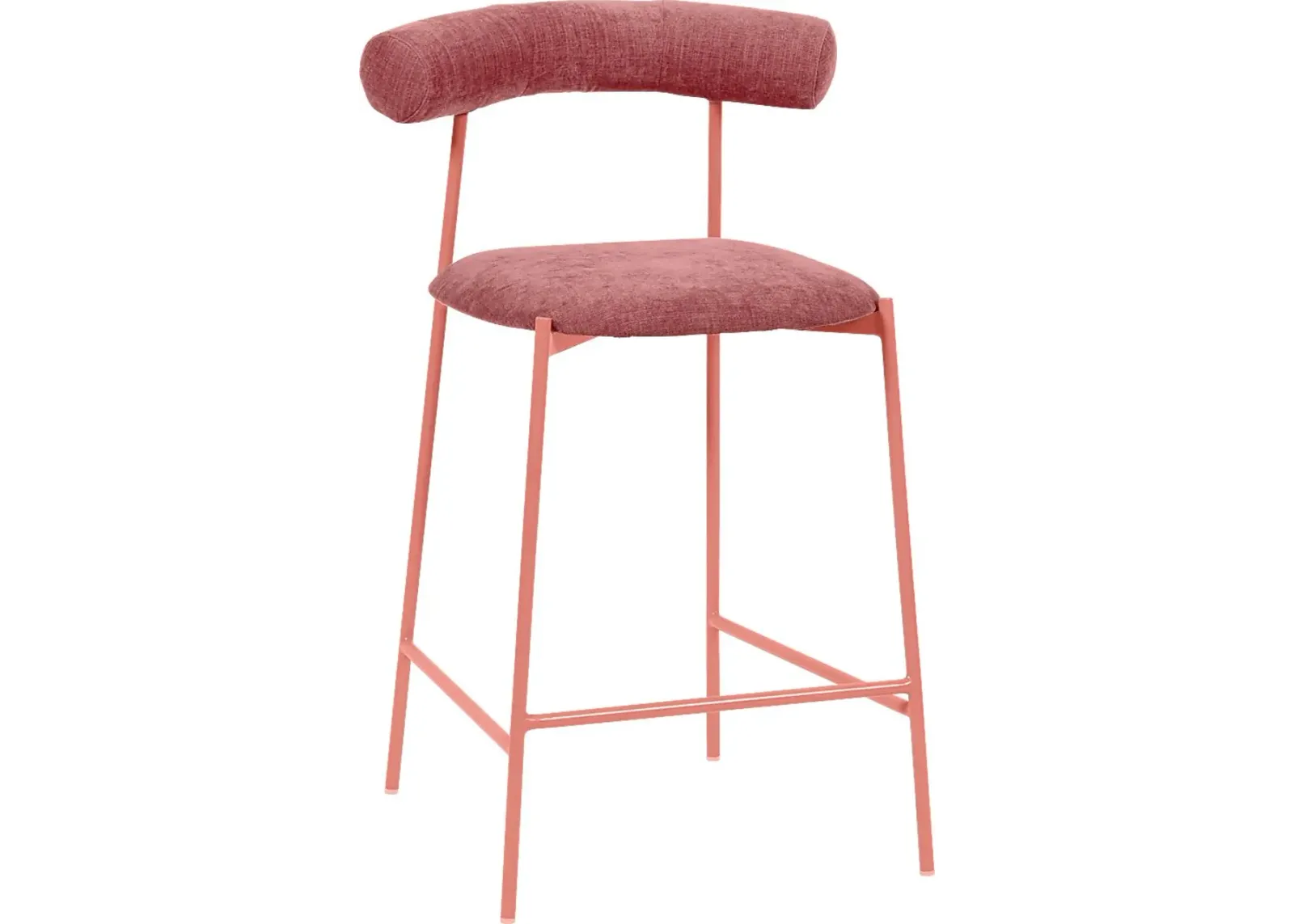 Almshouse Mauve Counter Stool