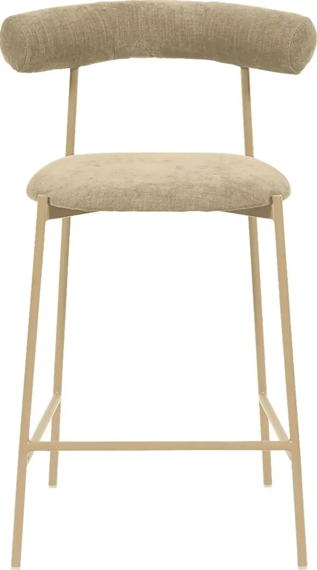 Almshouse Taupe Counter Stool