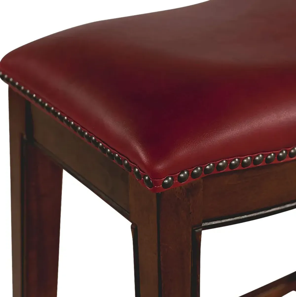 Soulbit Red Counter Height Stool