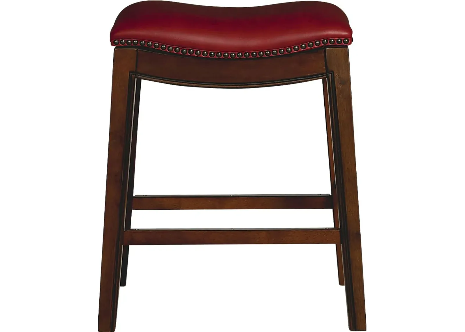 Soulbit Red Counter Height Stool