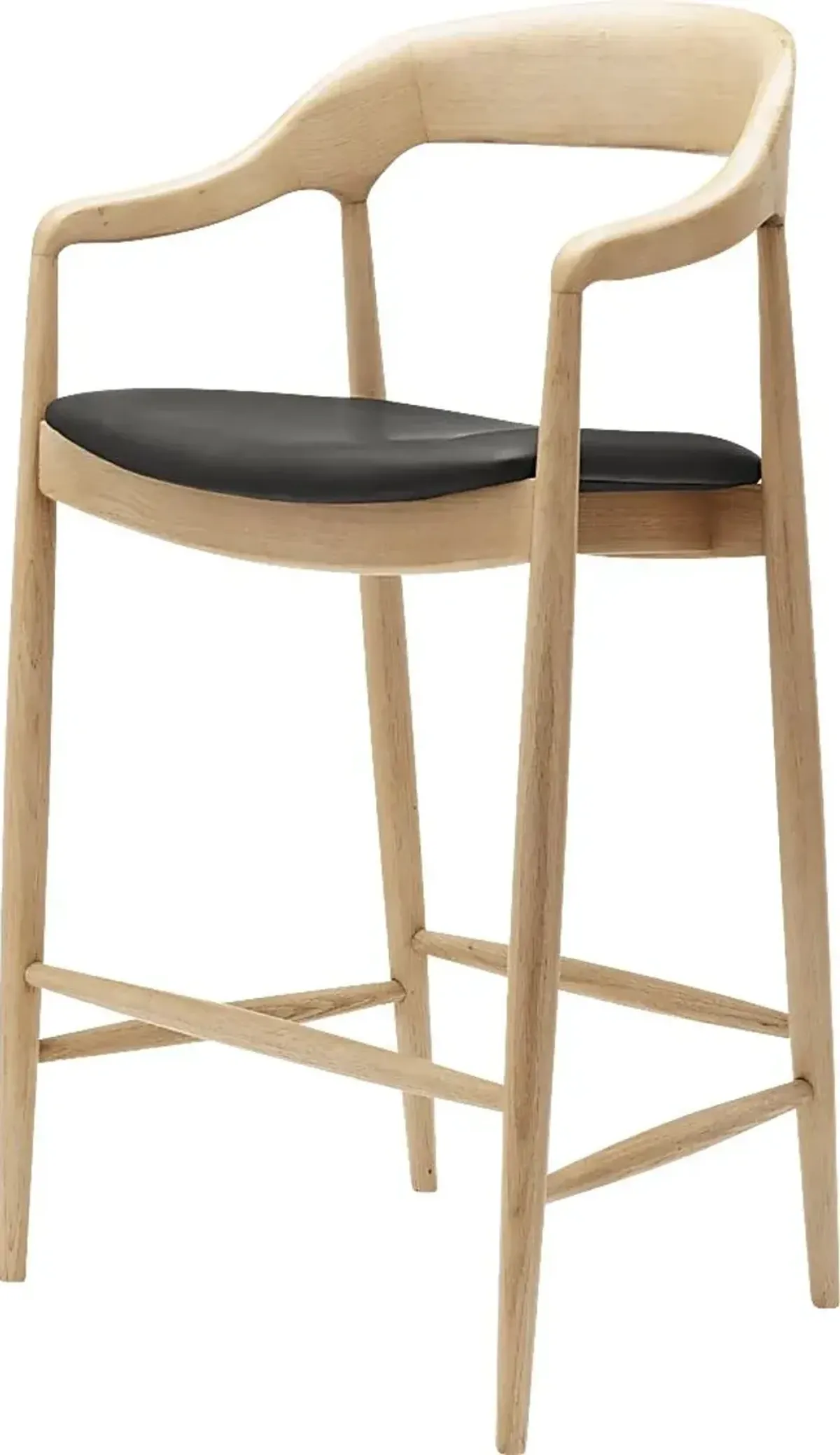 Rima I Black Barstool