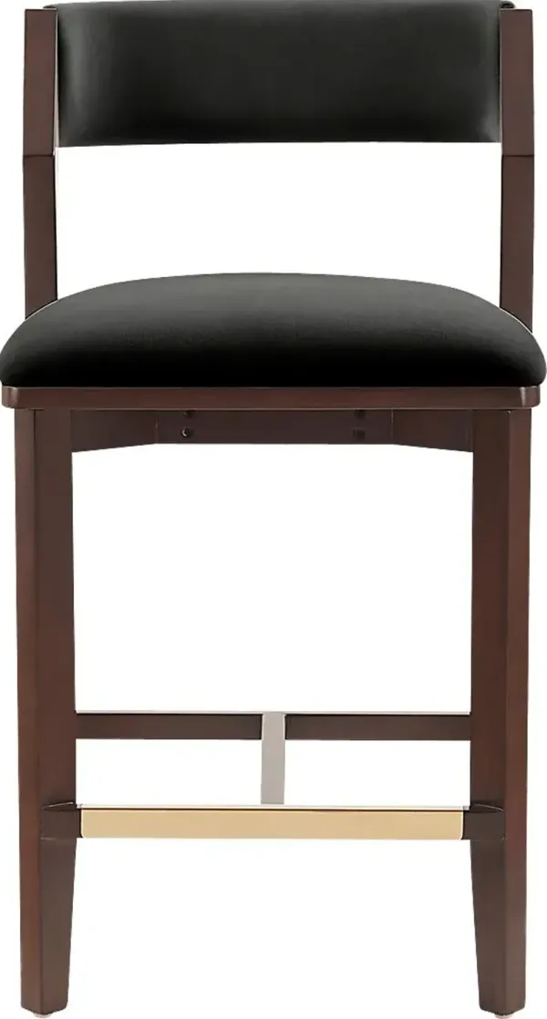 Marspoly Black Counter Height Stool