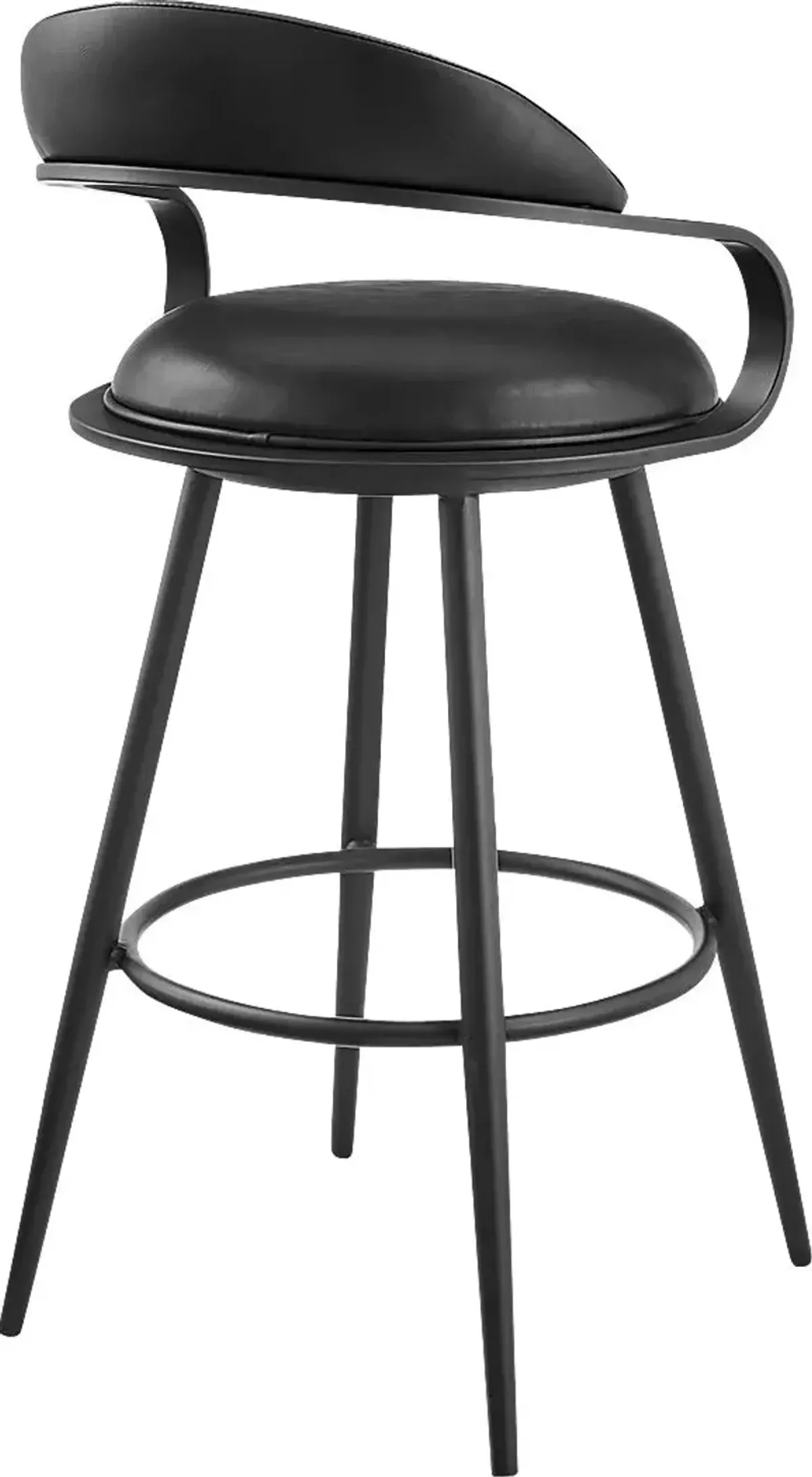 Orcone Black Barstool