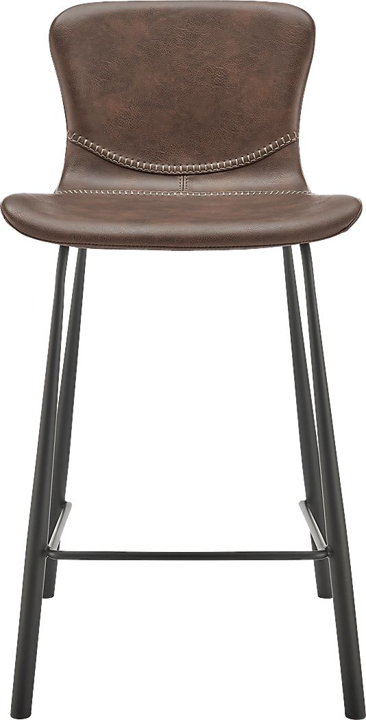 Daigle II Brown Counter Stool, Set of 2