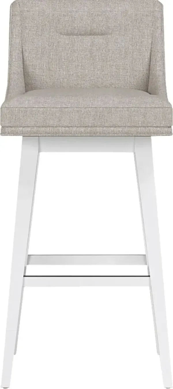 Amenophis Beige Counter Height Adjustable Stool