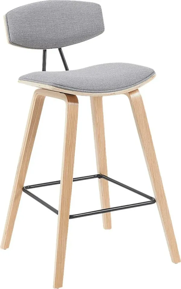 Angelstones III Gray Barstool
