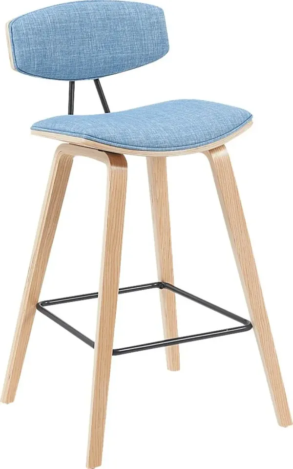 Angelstones III Blue Barstool