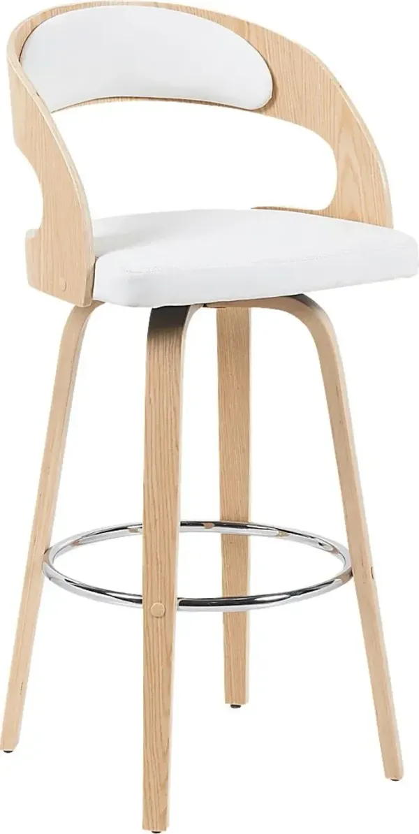 Primegold White Barstool