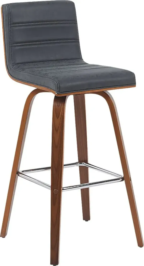 Sunways I Black Barstool
