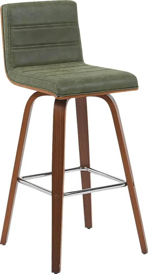 Sunways I Green Barstool