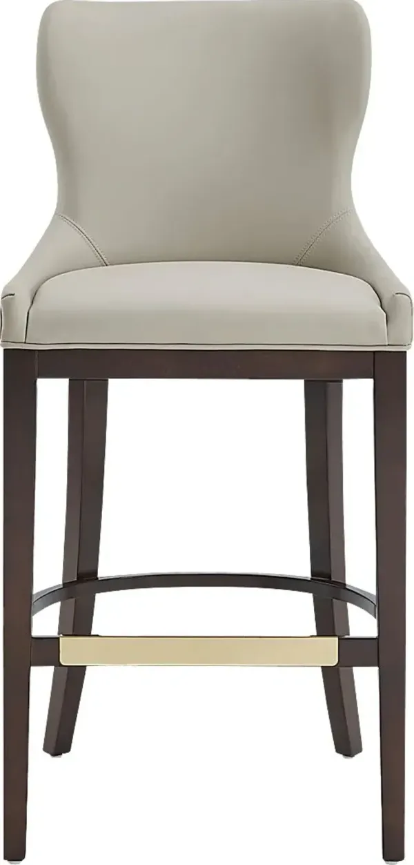 Lucentwater Stone Gray Barstool