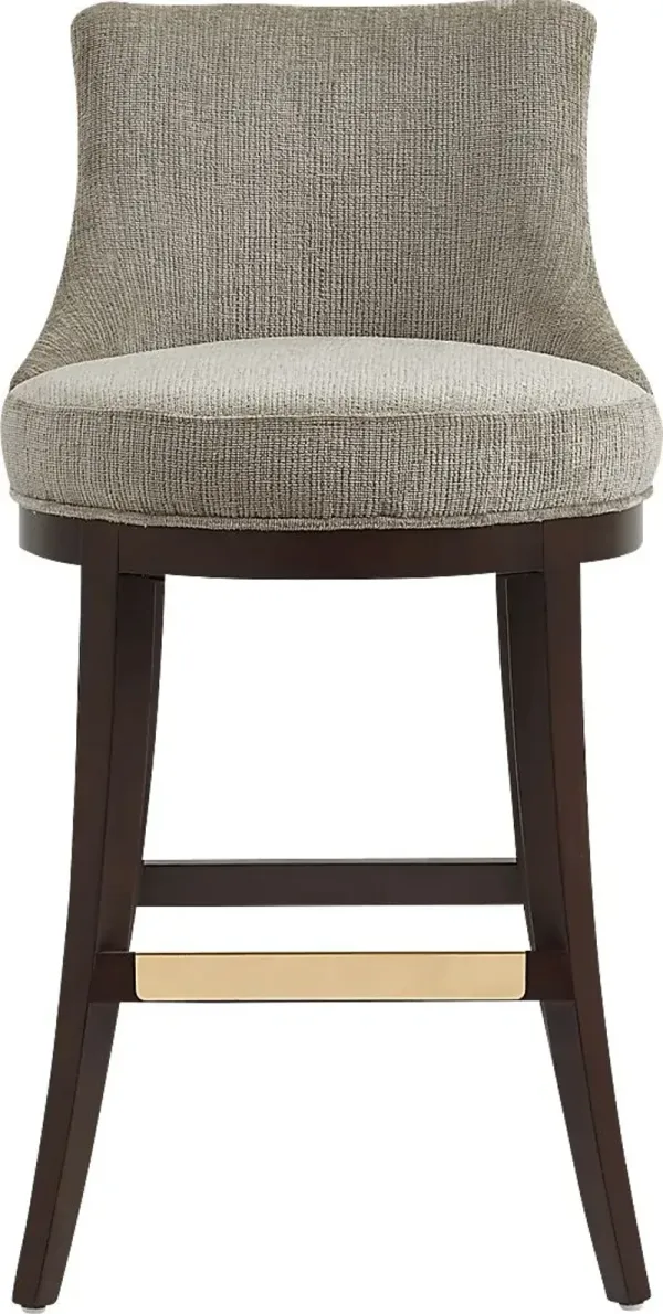 Angelphone Taupe Barstool