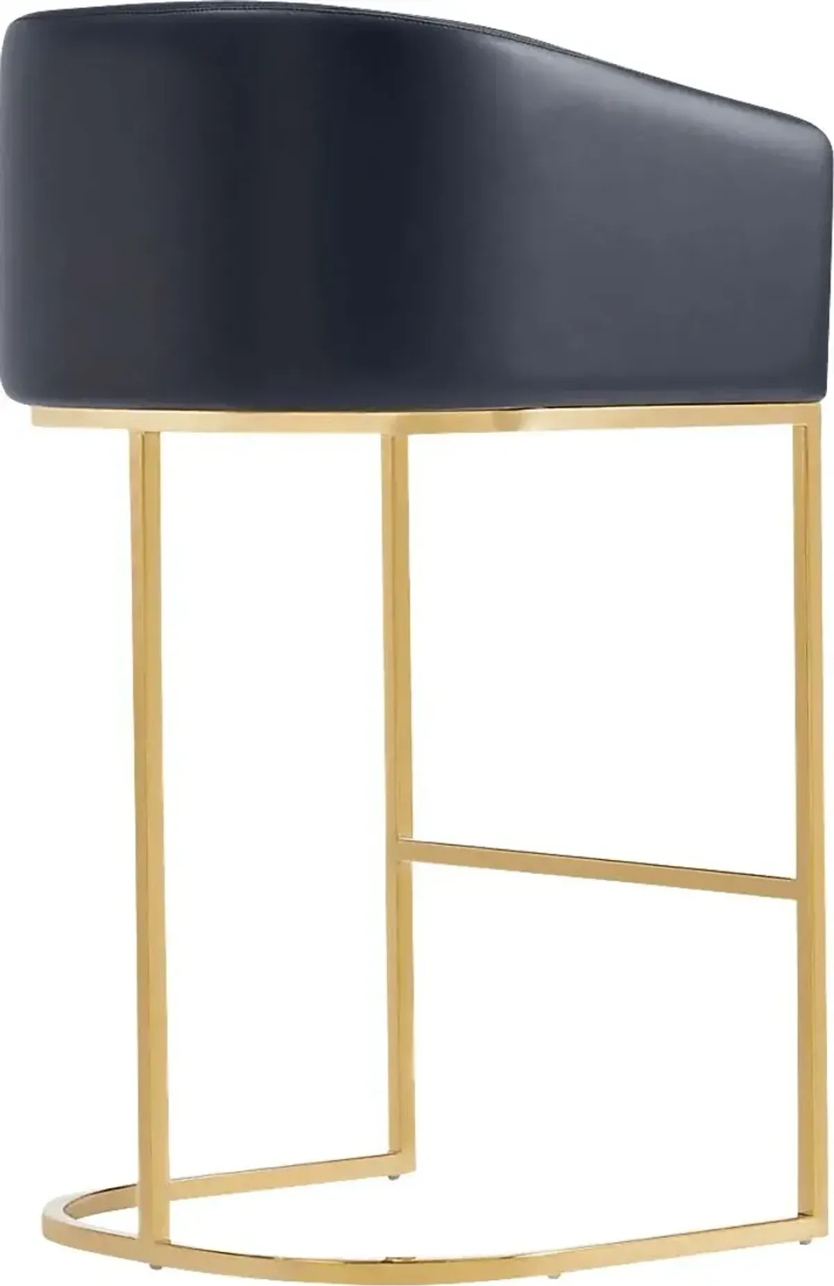 Kimron Black Barstool