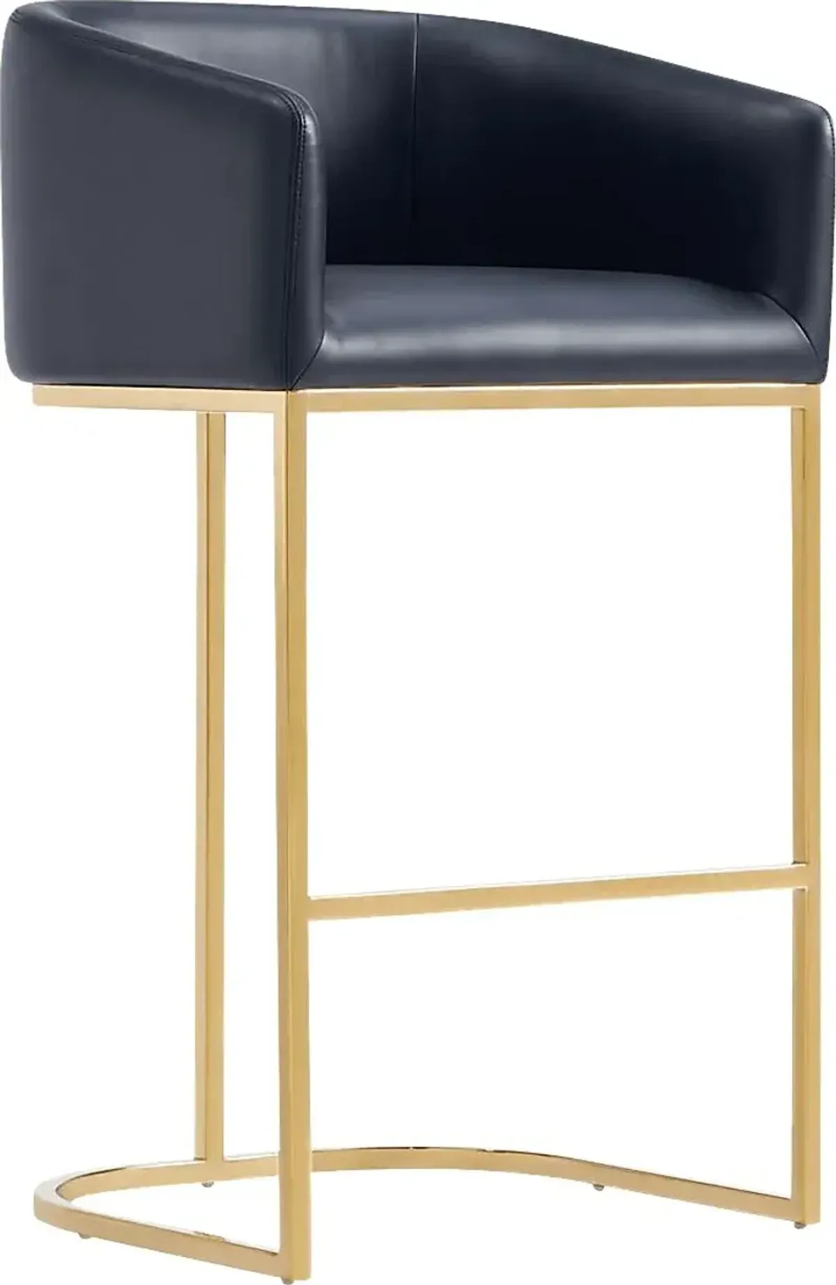 Kimron Black Barstool