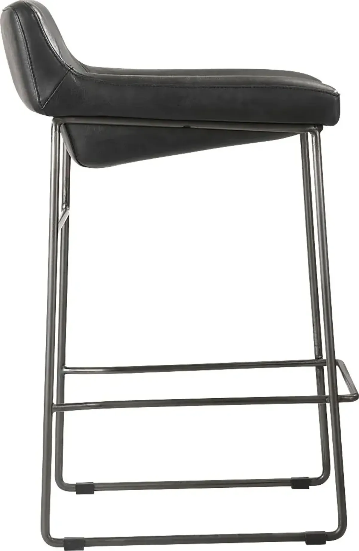 Alderney Black Counter Height Stool