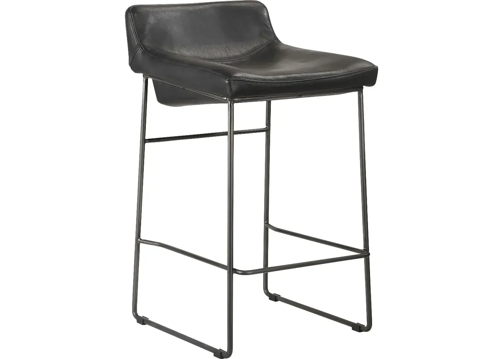 Alderney Black Counter Height Stool