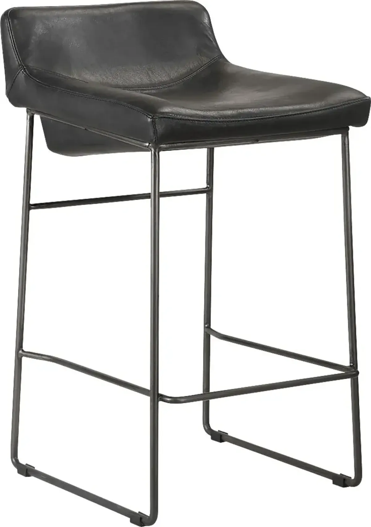 Alderney Black Counter Height Stool