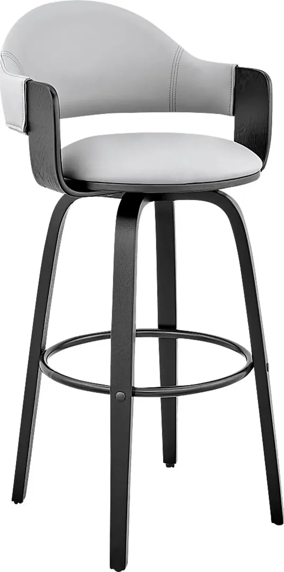 Tigressy II Gray Barstool