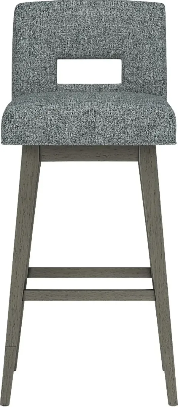 Jaek Gray Counter Height Adjustable Stool