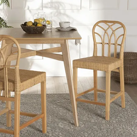 Blachleyville Natural Counter Stool