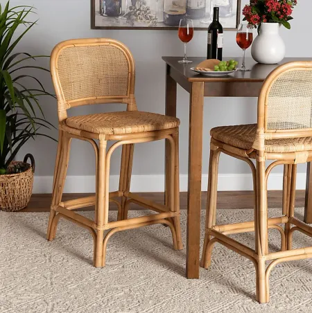 Wehrle Brown Counter Stool