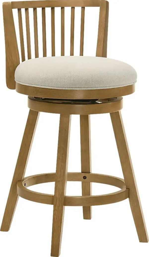 Cragy II Brown and Ivory Barstool