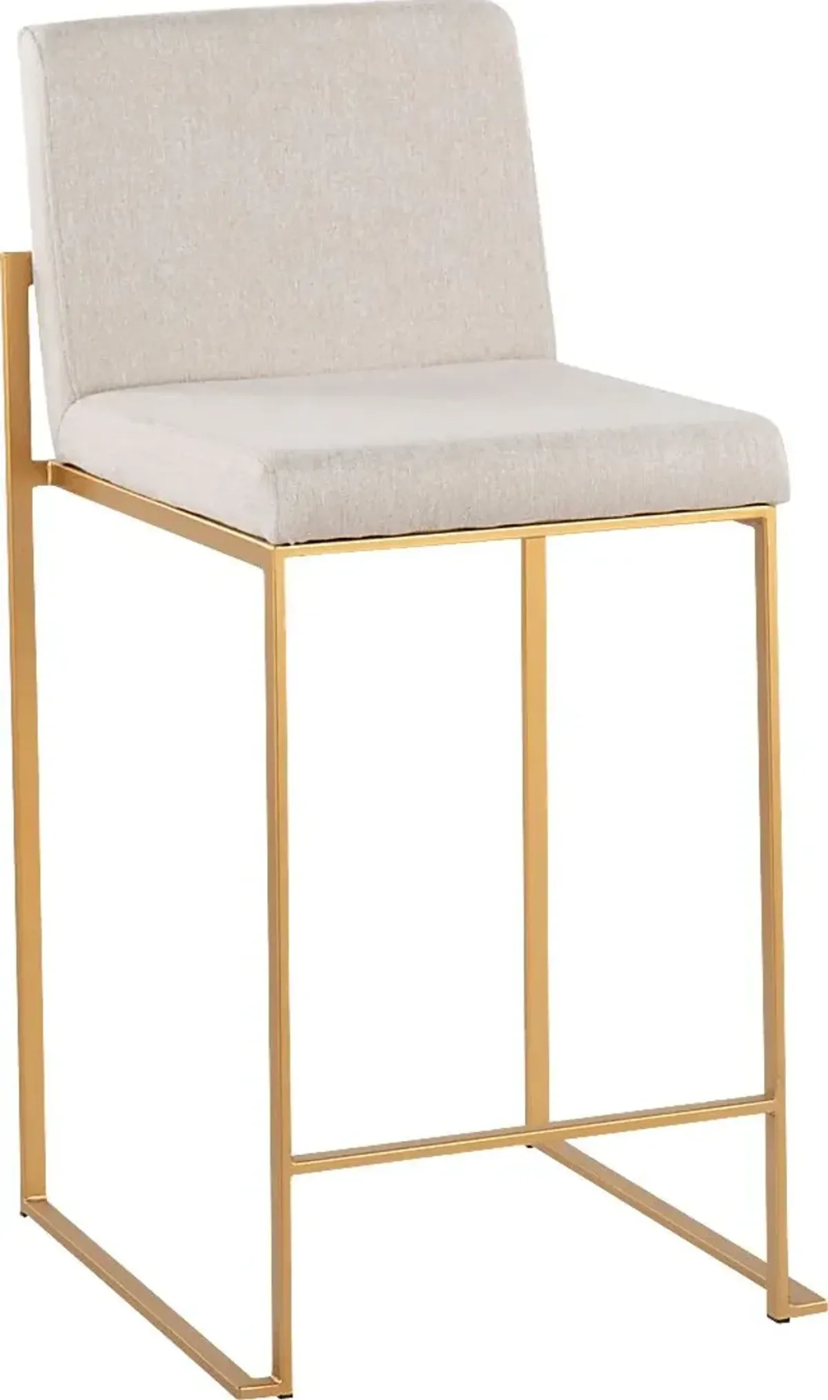 Leserna I Beige Counter Height Stool, Set of 3