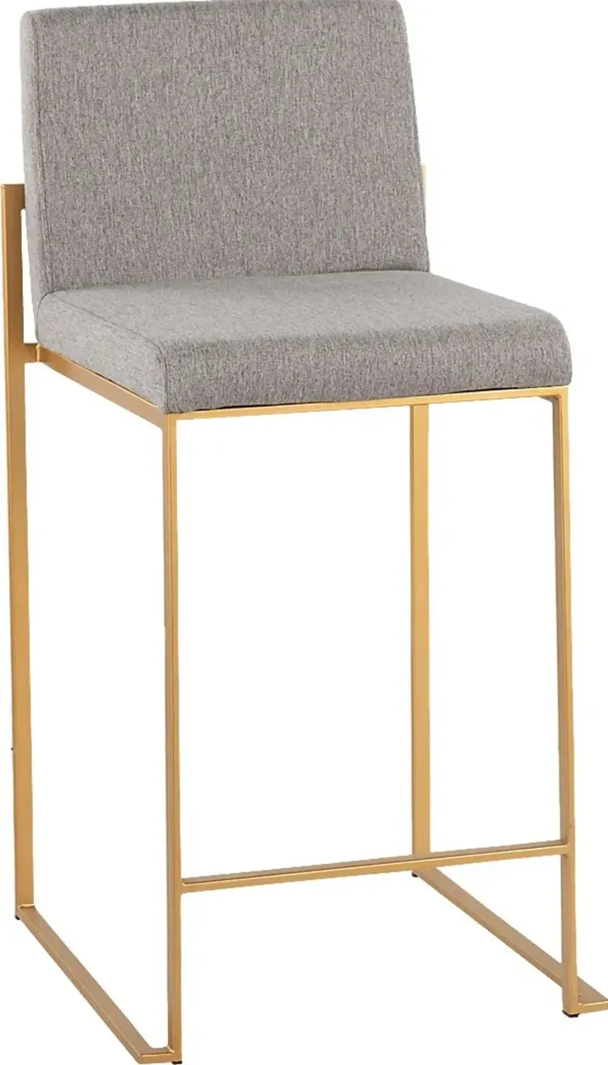 Nowotny Gray Counter Height Stool, Set of 3