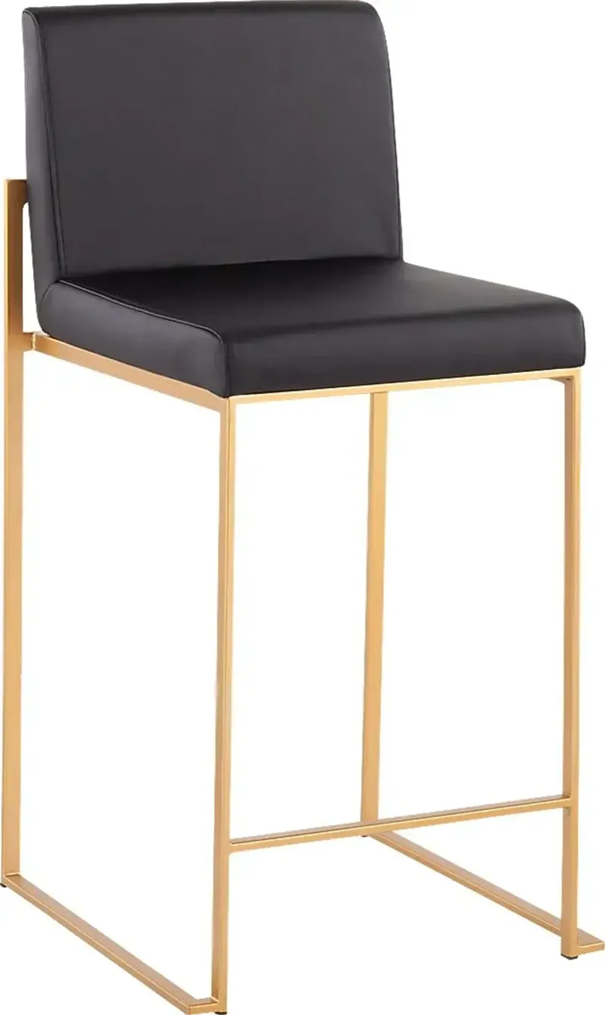 Nowotny III Black Counter Height Stool, Set of 3