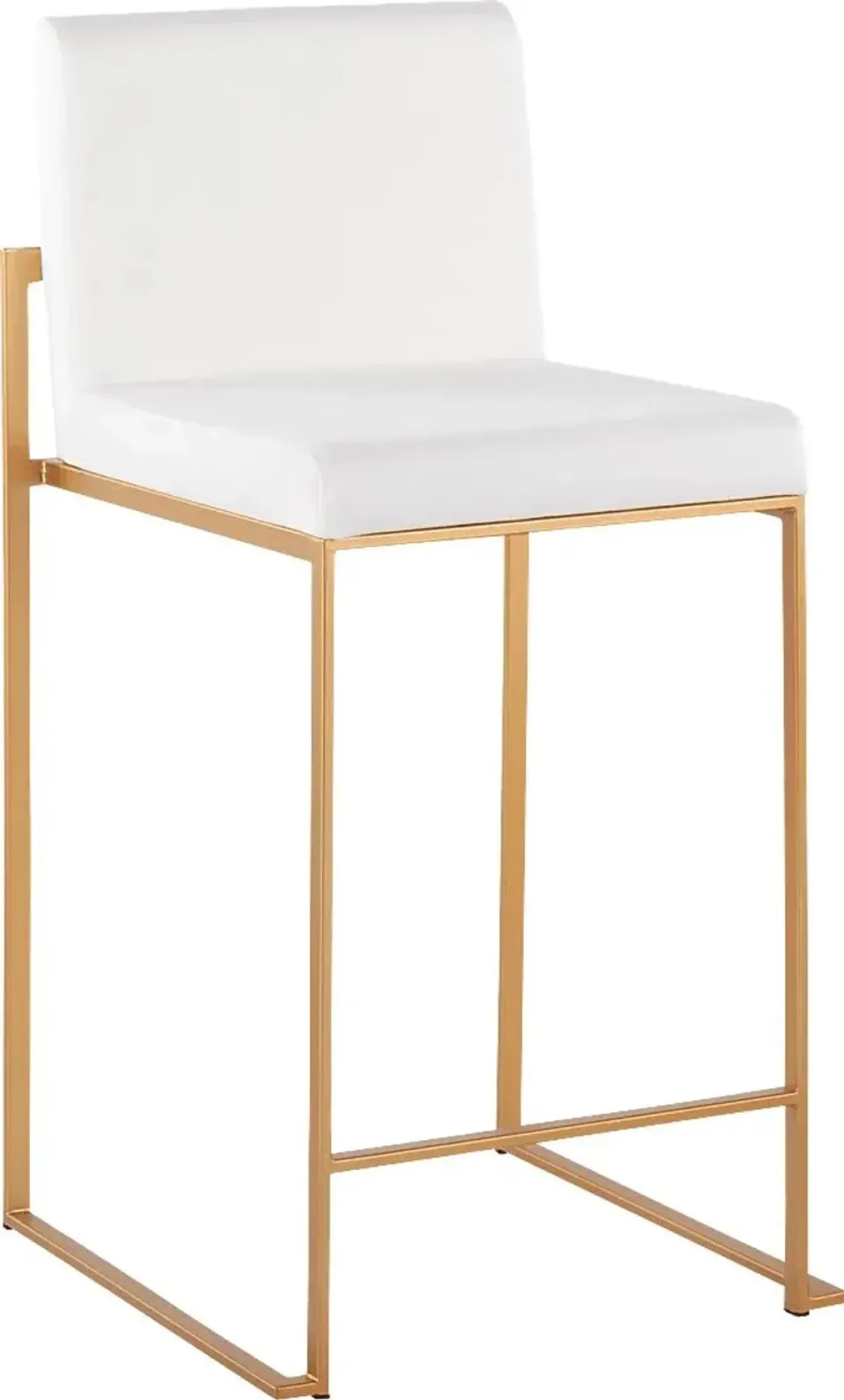 Nowotny II White Counter Height Stool, Set of 3