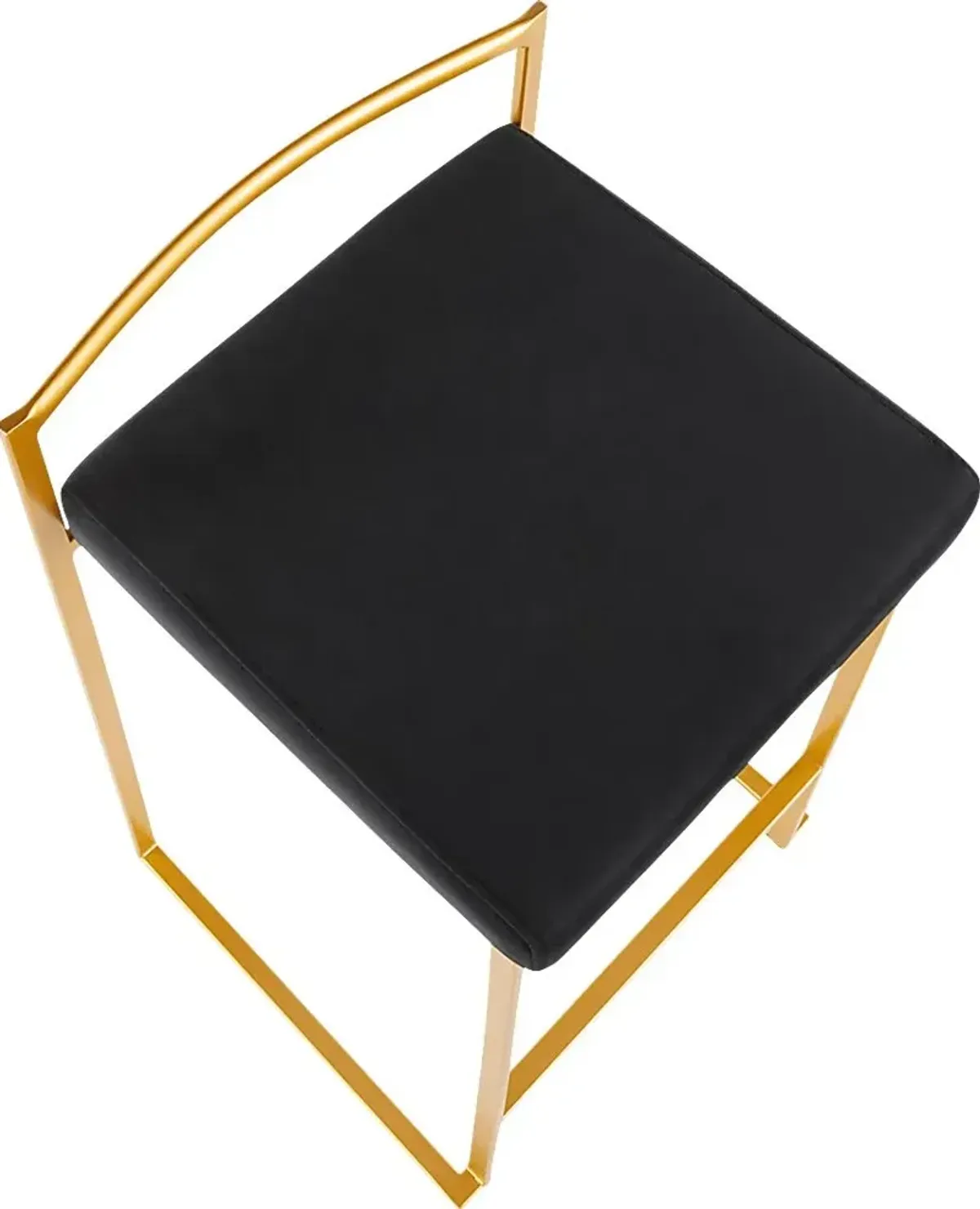 Sora VII Black Counter Height Stool, Set of 3