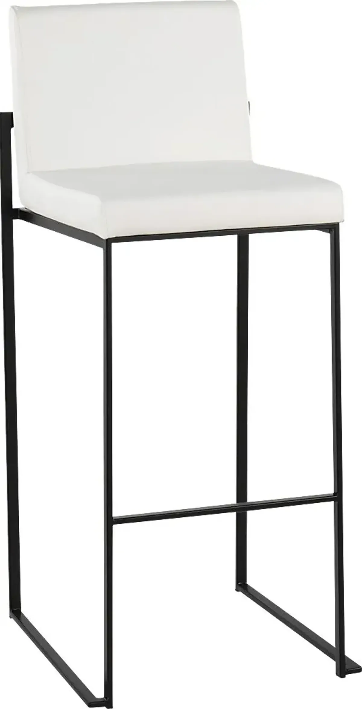 Arelane III White Barstool, Set of 3