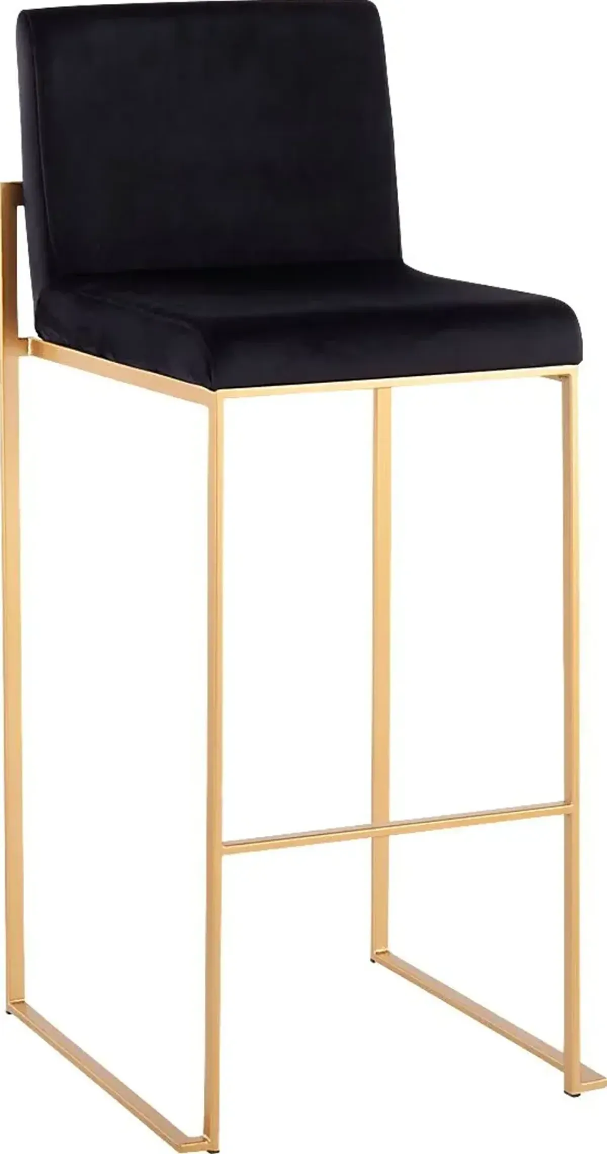 Nowotny II Black Barstool, Set of 3