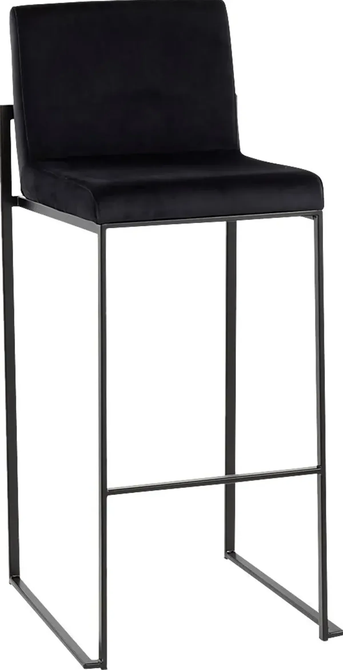 Arelane IV Black Barstool, Set of 3