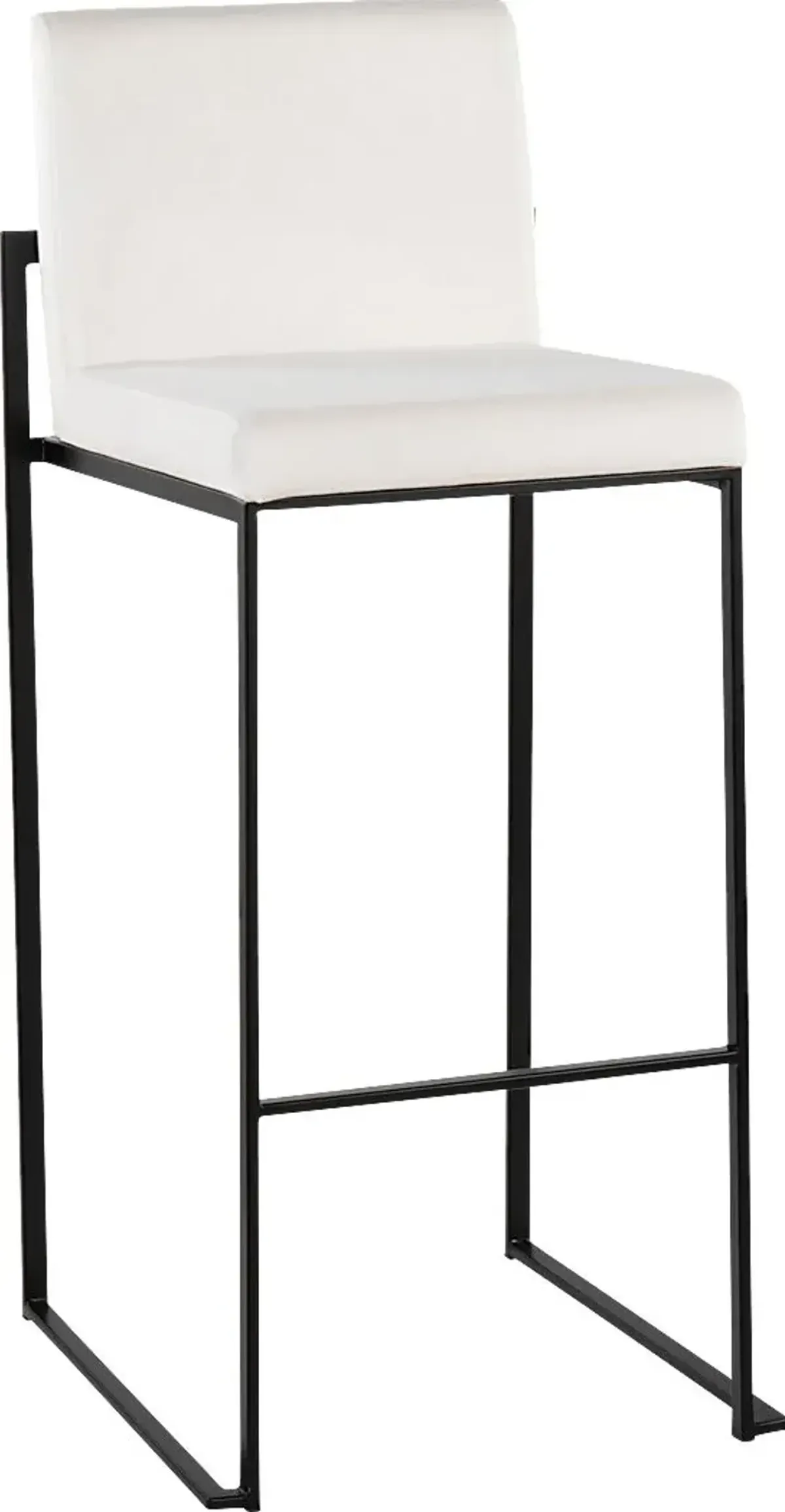 Arelane IV White Barstool, Set of 3