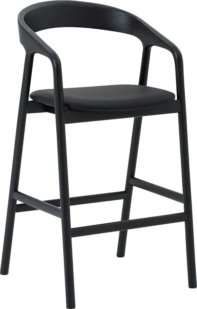 Routelow Black Barstool