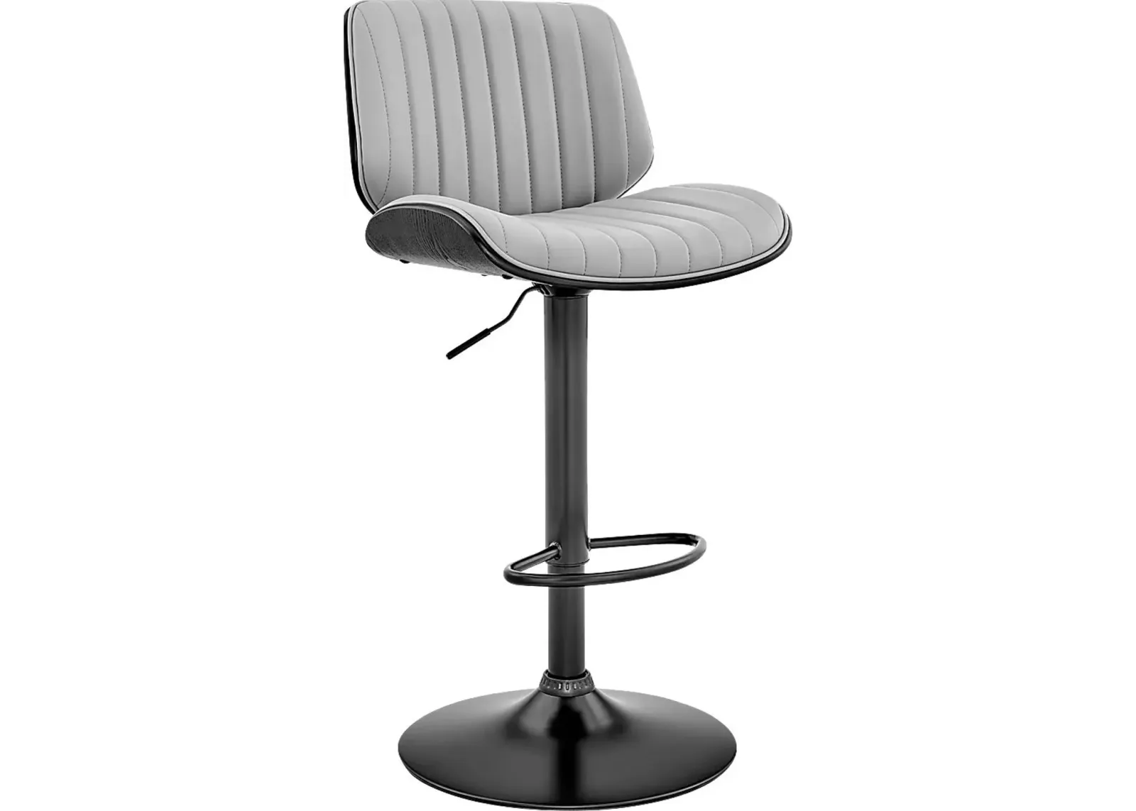 Jawla Gray Adjustable Barstool