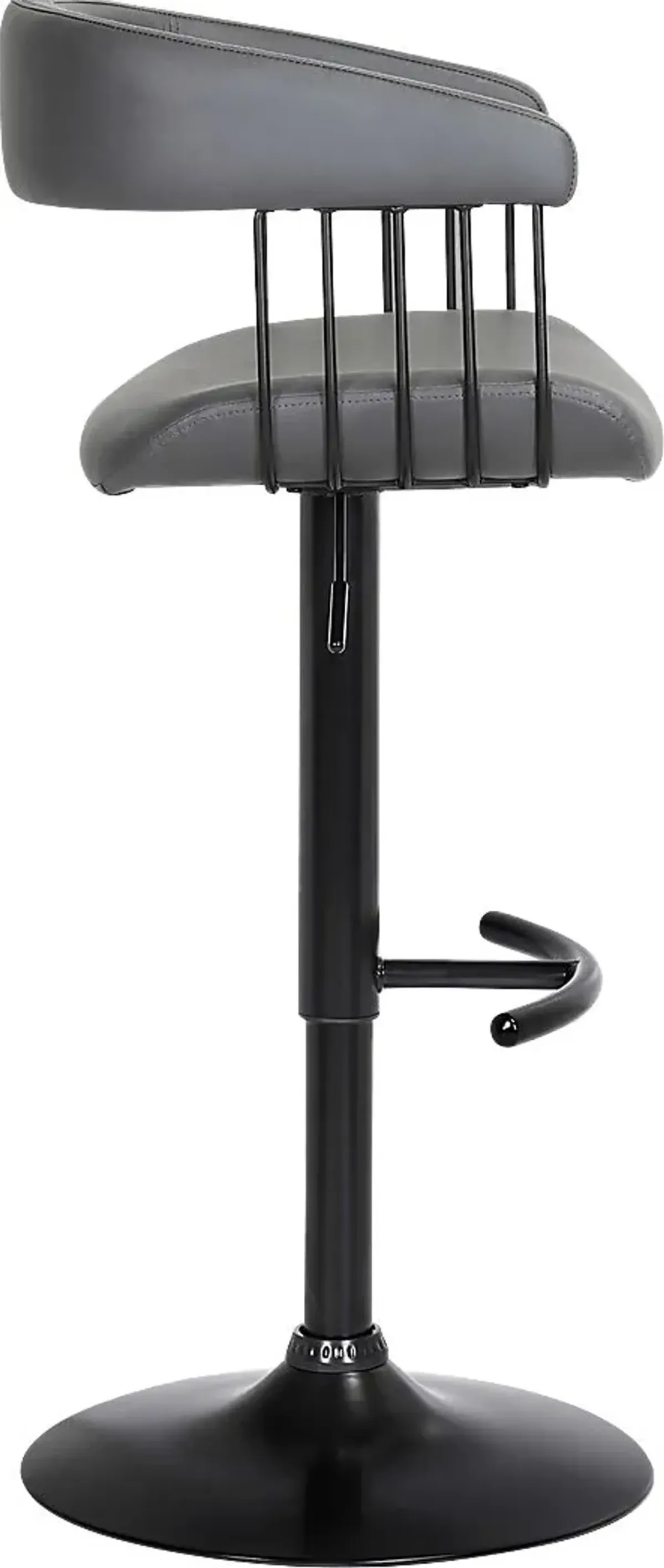 Jariya Charcoal Adjustable Barstool