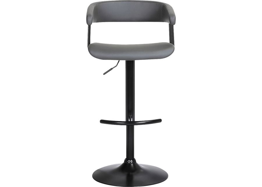 Jariya Charcoal Adjustable Barstool