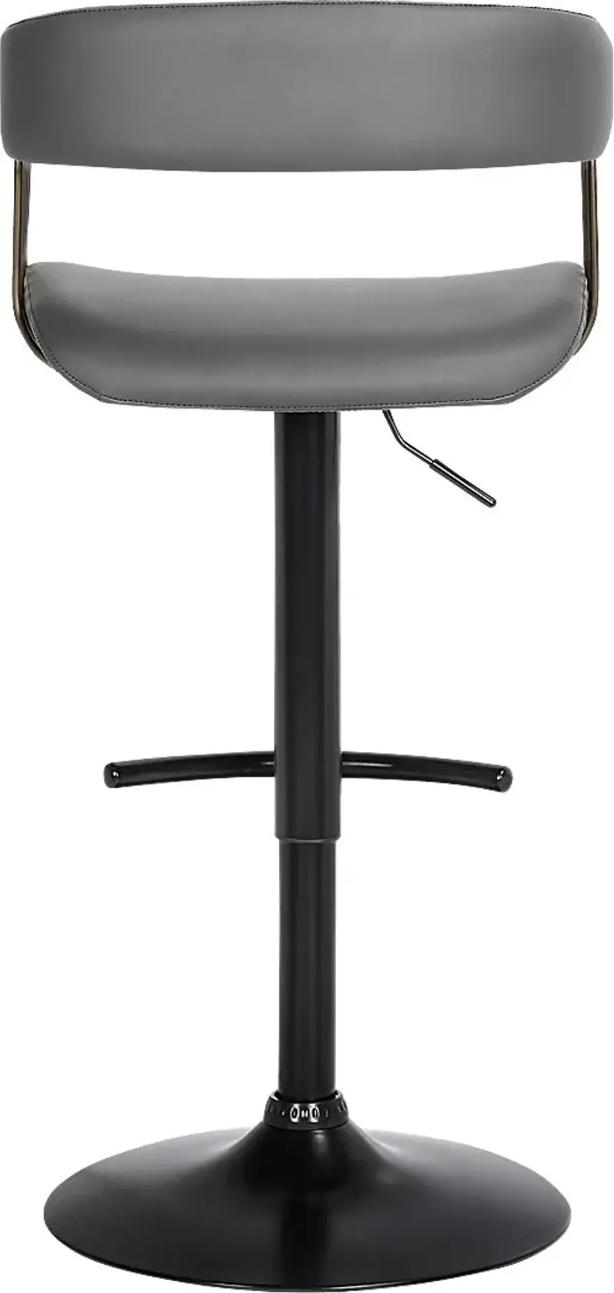 Jariya Gray Adjustable Barstool