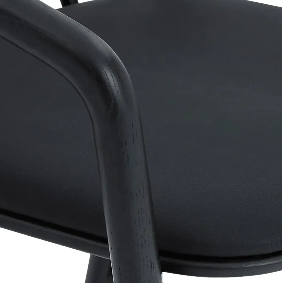 Savafait Black Barstool