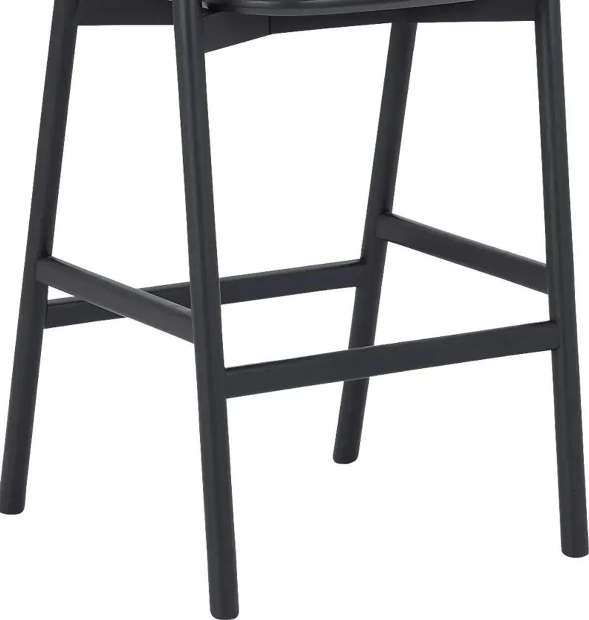 Savafait Black Barstool