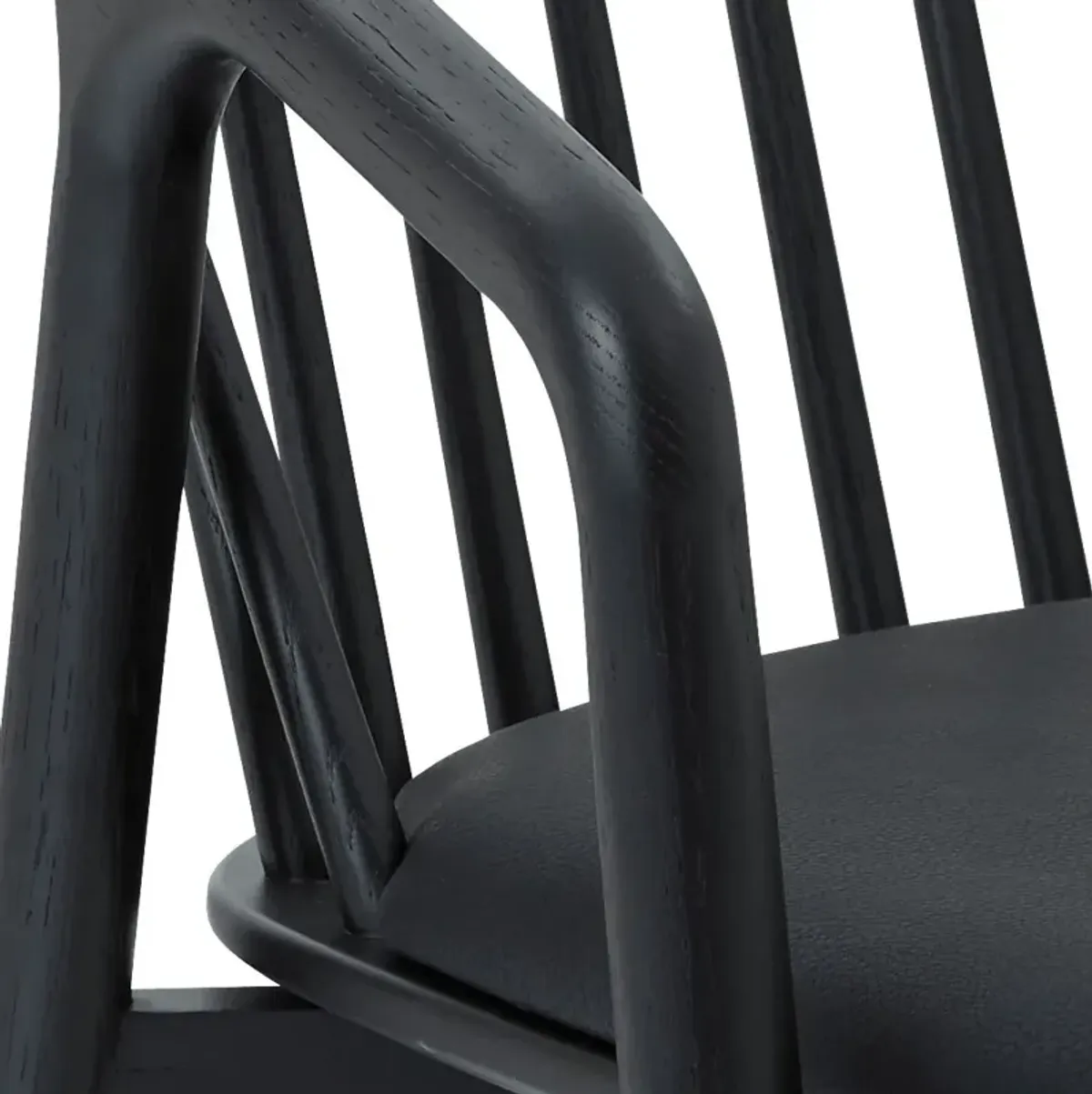 Savafait Black Barstool