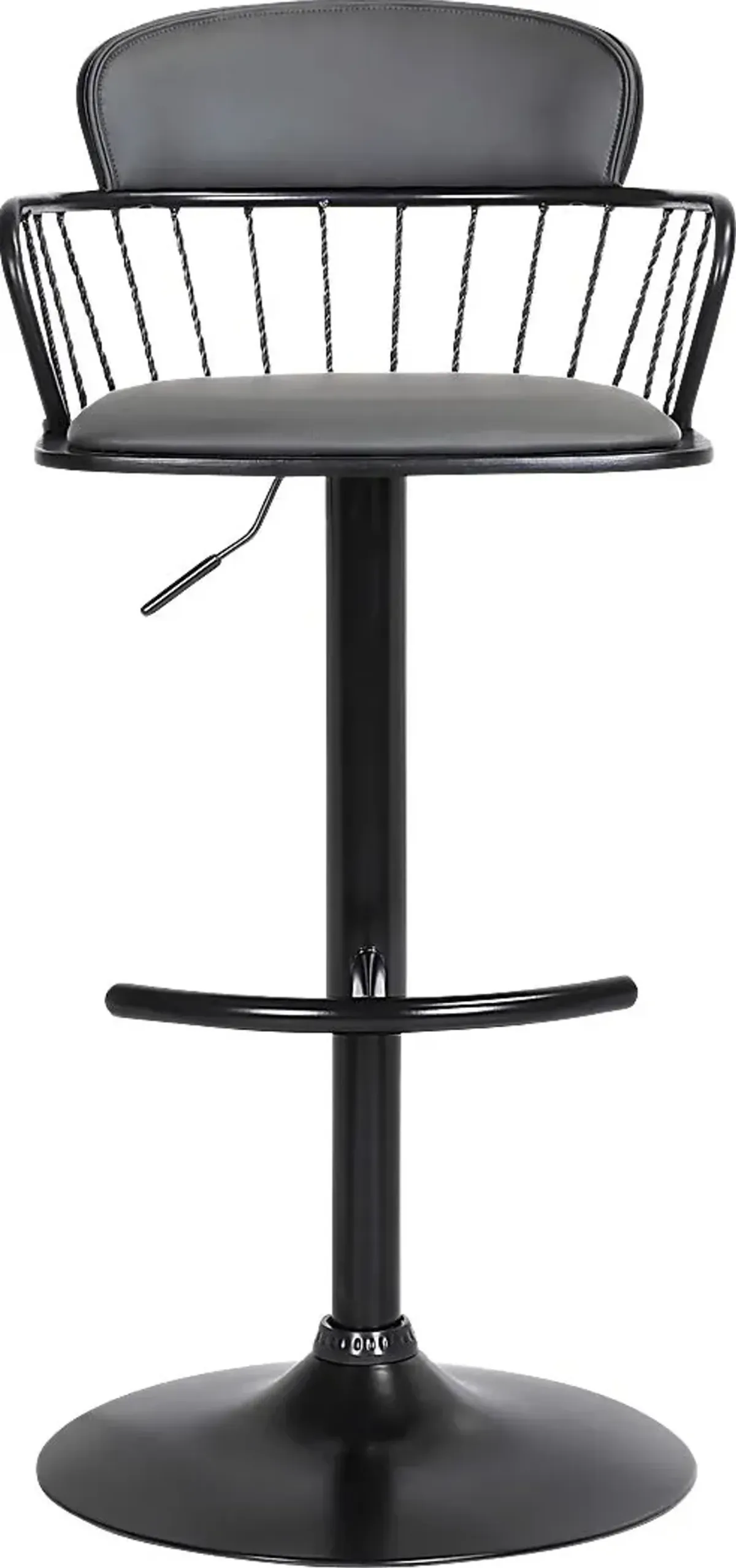 Suscroft Gray Adjustable Barstool