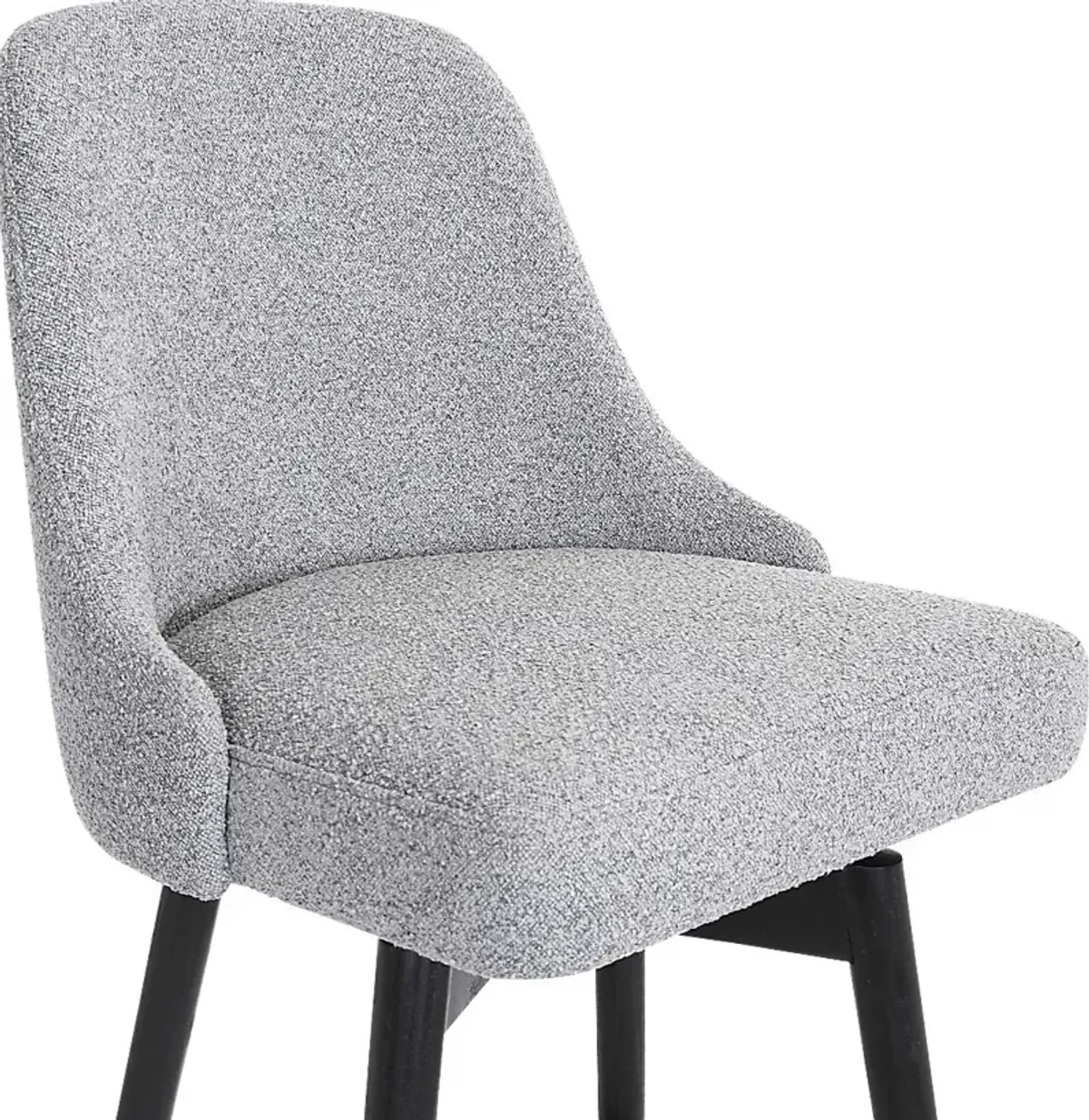 Minilita Gray Swivel Barstool