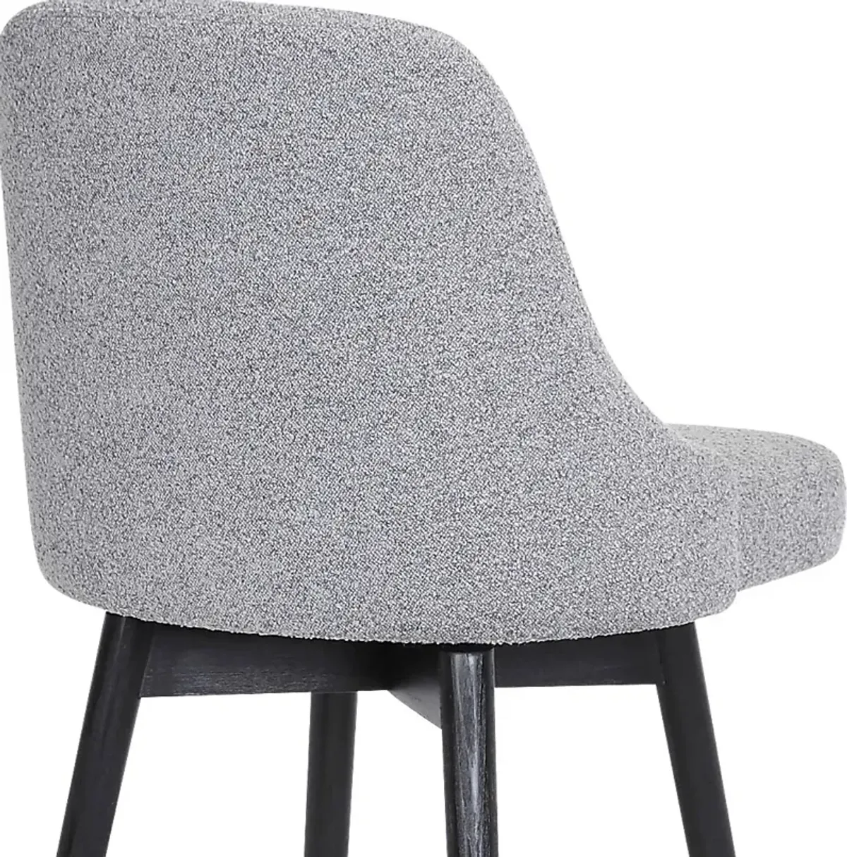 Minilita Gray Swivel Barstool