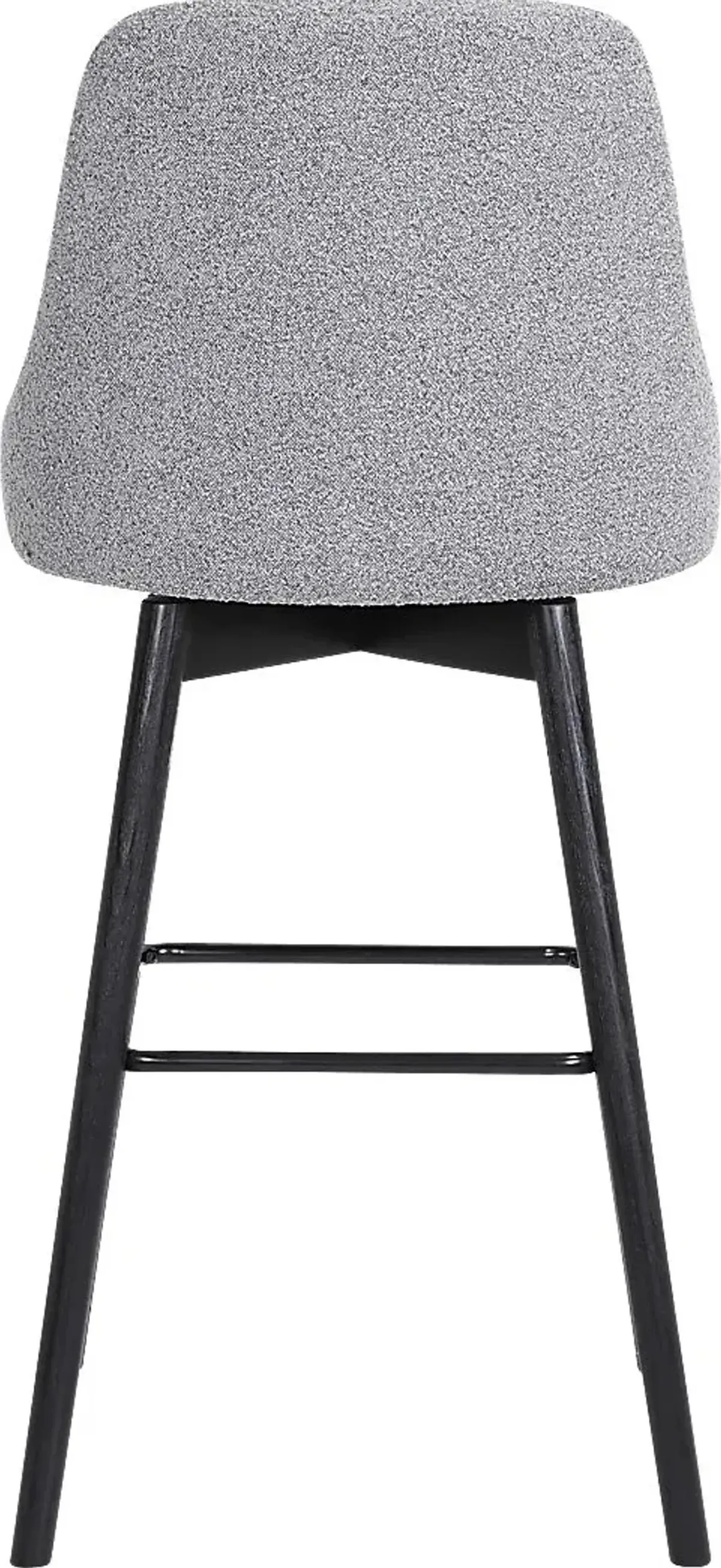 Minilita Gray Swivel Barstool