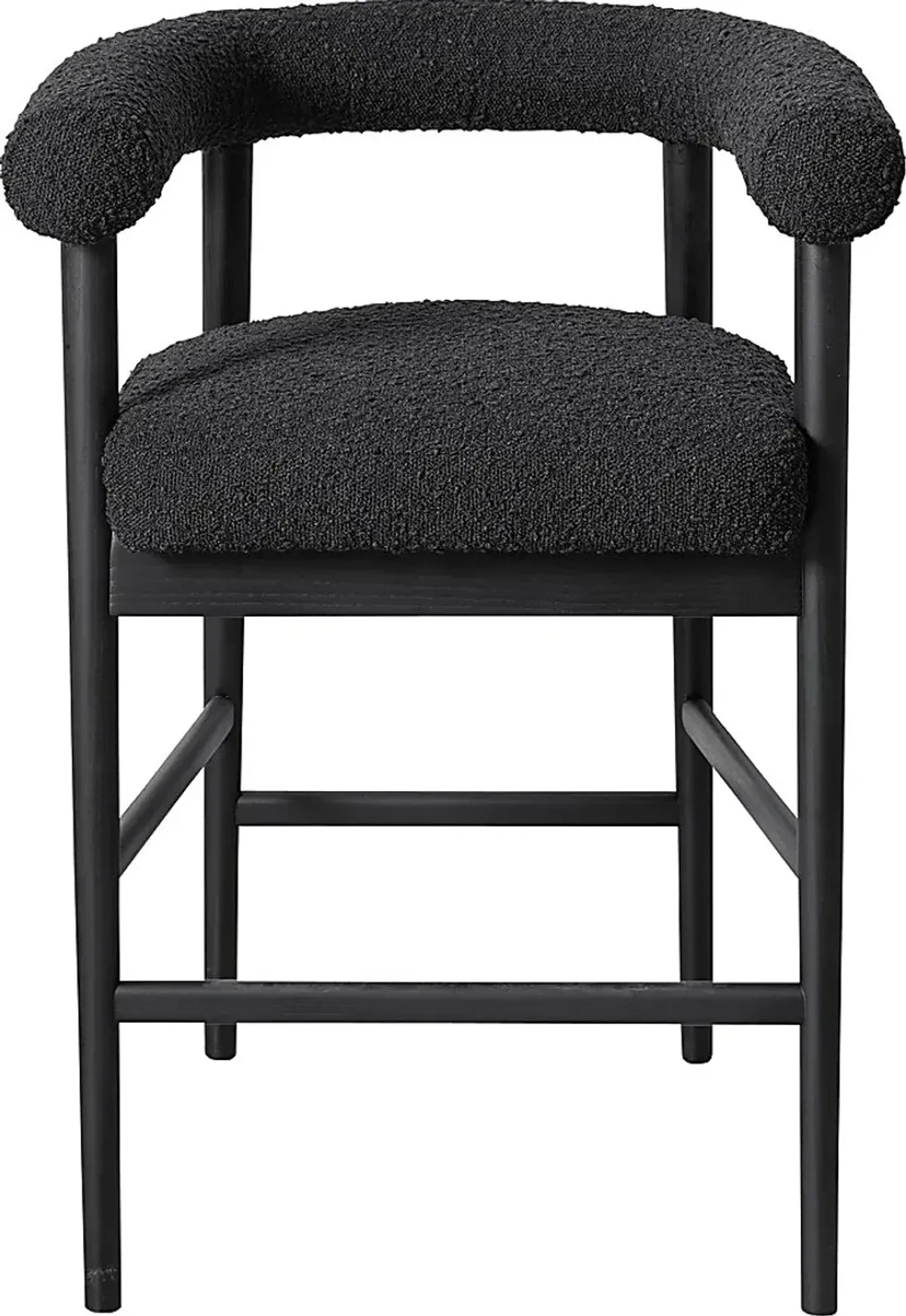 Calewood Black Counter Stool