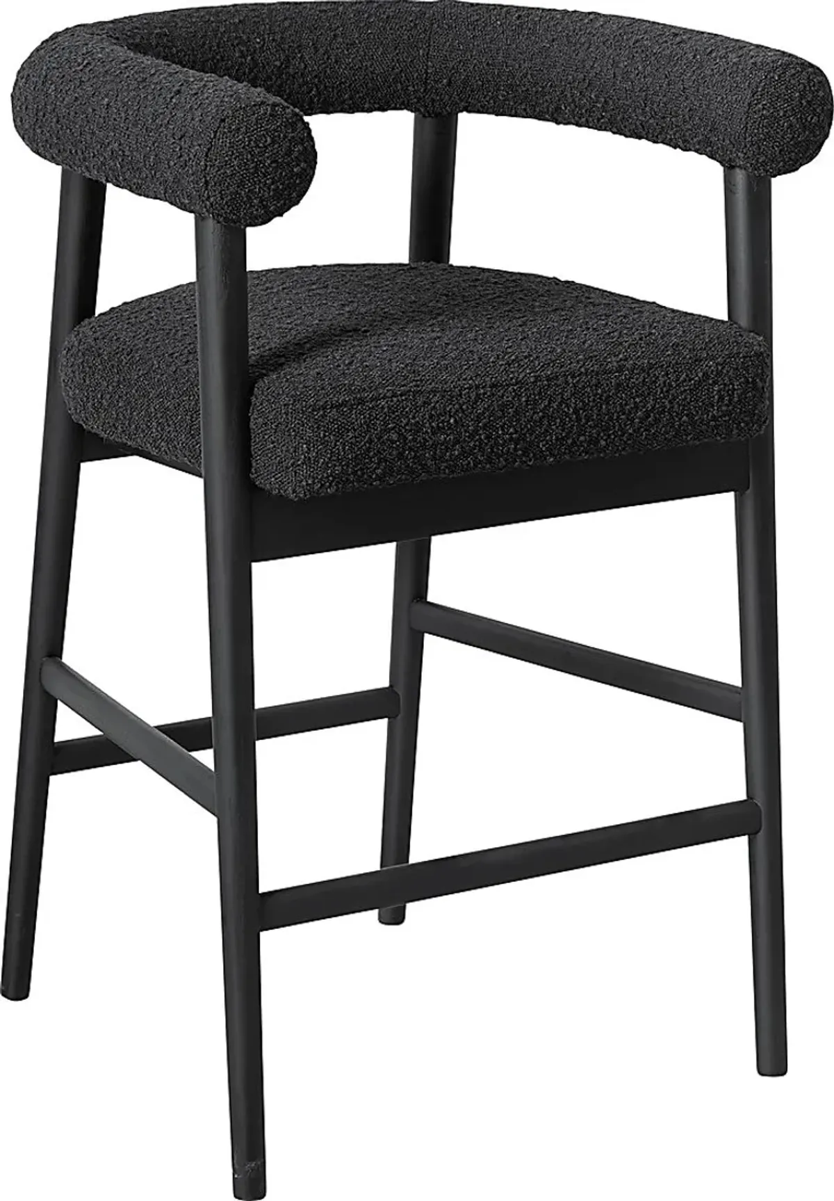 Calewood Black Counter Stool